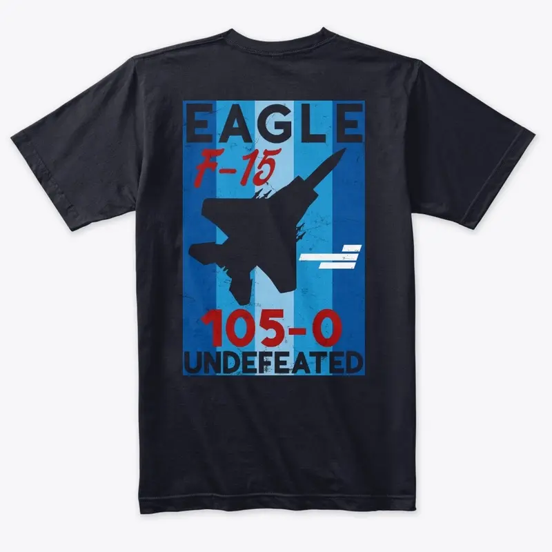 Undefeated F-15 (graphic on back)